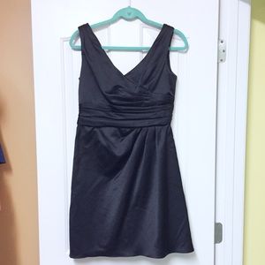 Class black David’s Bridal dress